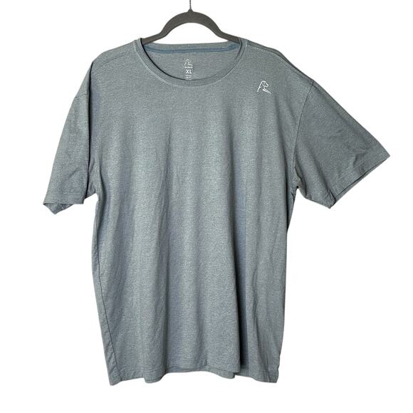 Rhoback Blitz Tech Performance Crew Neck T-Shirt XL Green Gym Running Athletic - Picture 1 of 10